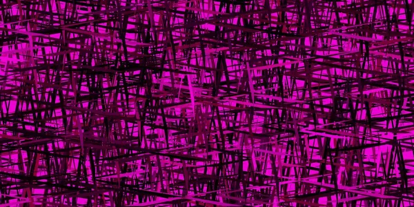 Ciemny Różowy Wektor Tekstury Kolorowych Linii Świecąca Kolorowa Ilustracja Ostrymi — Wektor stockowy