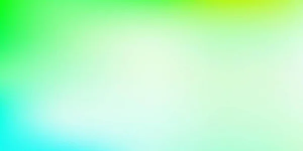 Světle Zelená Vektorová Abstraktní Rozmazaná Kresba Abstraktní Barevná Ilustrace Rozmazaném — Stockový vektor