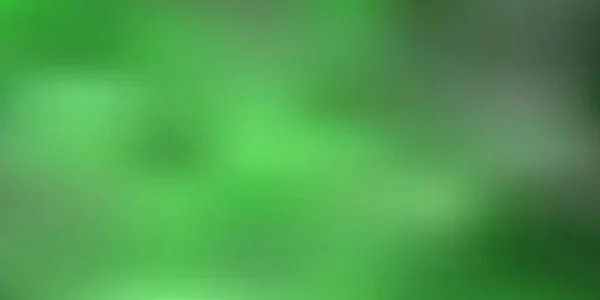 Hellgrüne Vektorgradienten Unschärfe Vorlage Bunte Illustration Mit Farbverlauf Abstrakten Stil — Stockvektor