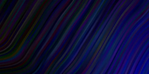Темно Фиолетовая Векторная Текстура Мокрыми Линиями Иллюстрация Абстрактном Стиле Изогнутым — стоковый вектор