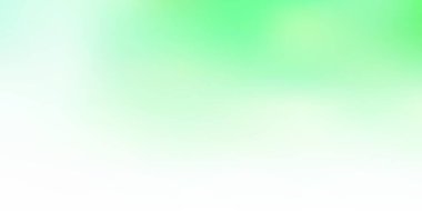 Açık yeşil vektör gradyan bulanık arkaplan. Görüntü stili ve gradyan ile soyut renkli resimleme. Uygulamalarınız için modern tasarım.