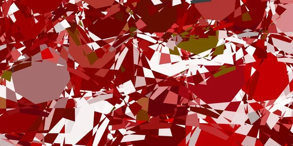 Hellbrauner Vektorhintergrund Mit Dreiecken Webmaterialillustration Mit Bunten Abstrakten Dreiecken Startdesign — Stockvektor