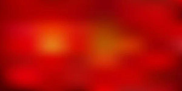 Plantilla Desenfoque Abstracto Vectorial Naranja Oscuro Gradiente Colorido Ilustración Abstracta — Vector de stock