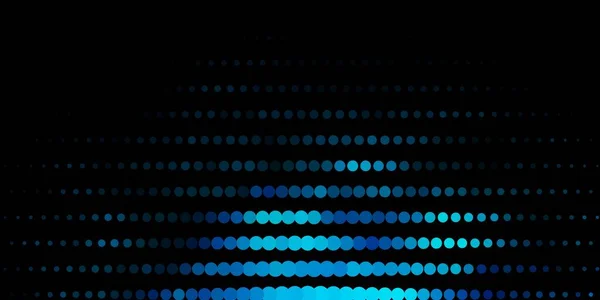 어두운 Blue 템플릿 추상적 삽화를 방울로 나누어 십시오 사이트를 — 스톡 벡터