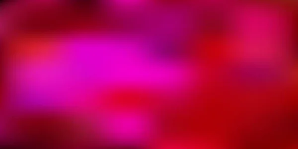 明るいピンクのベクトルの背景がぼやけている 抽象的なスタイルでカラフルなぼかしイラストを輝いています Webデザイナーの背景 — ストックベクタ