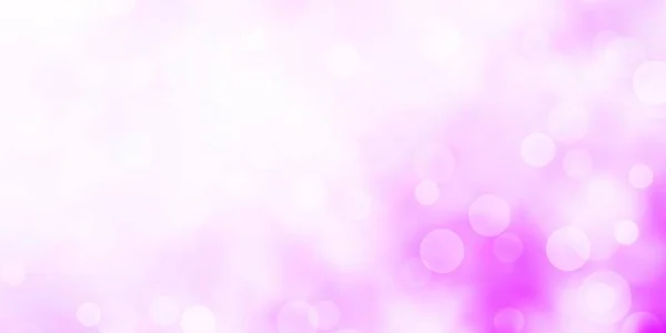 Світло Фіолетова Векторна Текстура Дисками Абстрактний Декоративний Дизайн Градієнтному Стилі — стоковий вектор