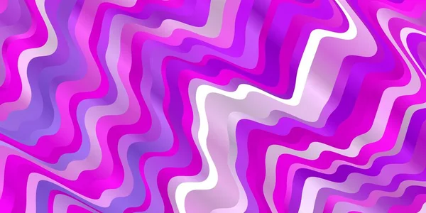 Светло Фиолетовый Розовый Векторный Узор Мокрыми Линиями Абстрактная Иллюстрация Бандитскими — стоковый вектор