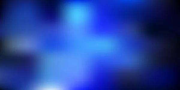 Dark Blue Vector Gradient Blur Backdrop Abstract Colorful Illustration Blur — Stock Vector