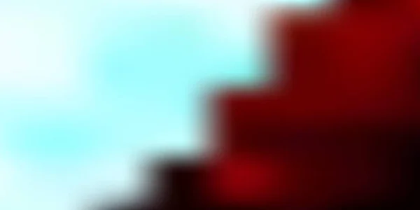 Modèle Abstrait Flou Vectoriel Rouge Foncé Illustration Colorée Avec Dégradé — Image vectorielle