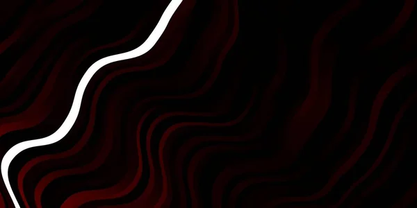 Textura Vetorial Vermelho Escuro Com Linhas Iradas Ilustração Colorida Estilo — Vetor de Stock