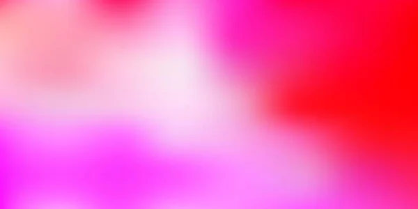 Ljusröd Gul Vektor Gradient Suddig Layout Färgglad Abstrakt Illustration Med — Stock vektor