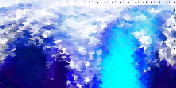Conception Polygone Gradient Vectoriel Bleu Foncé Illustration Abstraite Moderne Avec — Image vectorielle