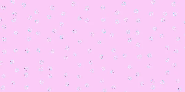 Світло Рожева Синя Векторна Текстура Дисками Блискуча Абстрактна Ілюстрація Барвистими — стоковий вектор