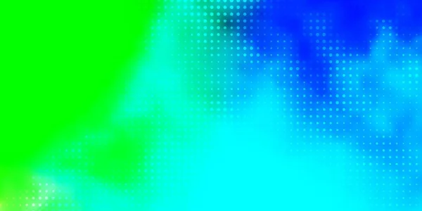 Світло Блакитний Зелений Вектор Текстури Дисками Ілюстрація Набором Блискучих Барвистих — стоковий вектор