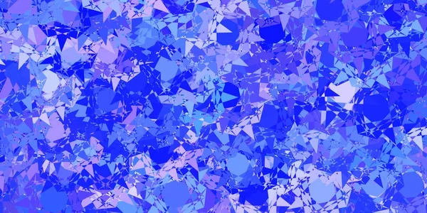Світло Фіолетовий Векторний Фон Трикутниками Лініями Видатна Абстрактна Ілюстрація Діапазоном — стоковий вектор
