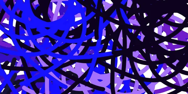 Светло Фиолетовый Векторный Фон Случайными Формами Простой Дизайн Абстрактном Стиле — стоковый вектор