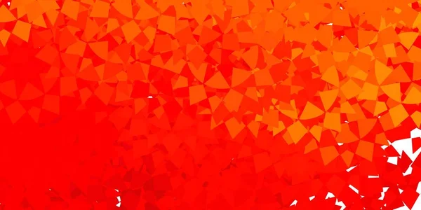 Темно Красный Желтый Вектор Искушают Треугольниками Треугольные Фигуры Красочным Градиентом — стоковый вектор