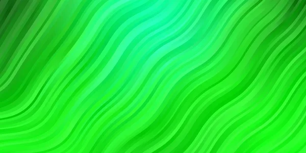Patrón Vectorial Verde Claro Con Líneas Ilustración Estilo Abstracto Con — Vector de stock