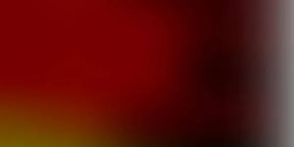 Mörkgrön Röd Vektor Suddig Layout Glänsande Färgglada Oskärpa Illustration Abstrakt — Stock vektor