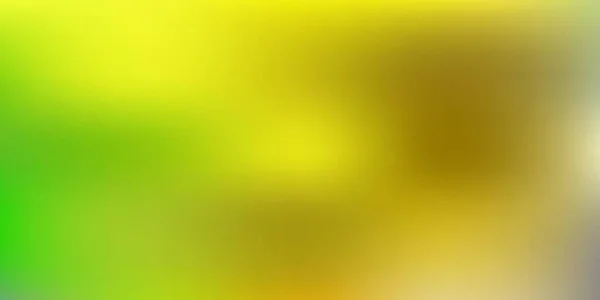 Koyu Yeşil Sarı Vektör Soyut Bulanık Şablon Görüntü Tarzında Renkli — Stok Vektör