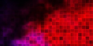 Koyu pembe, kırmızı vektör desenli kare şeklinde. Dikdörtgen şekilli yeni soyut illüstrasyon. Reklamınız, posteriniz, afişiniz için en iyi tasarım.