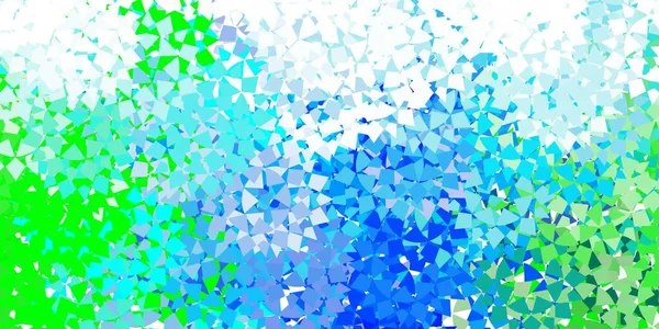 Fond Vectoriel Bleu Clair Avec Lignes Triangles Design Décoratif Dans — Image vectorielle