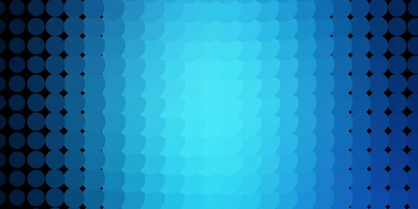 Світло Blue Векторний Фон Колами — стоковий вектор
