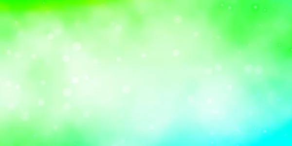 抽象的な星の光緑のベクトルパターン — ストックベクタ