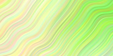 Açık Yeşil, kırmızı çizgili vektör arkaplanı.