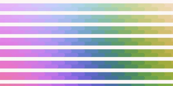Leichte Mehrfarbige Vektortextur Mit Linien Wiederholte Linien Auf Abstraktem Hintergrund — Stockvektor