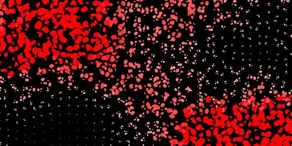 Tmavě Červená Vektorová Šablona Abstraktními Tvary Barevná Ilustrace Jednoduchými Tvary — Stockový vektor