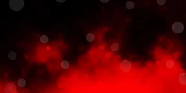 Fondo Vectorial Rojo Oscuro Con Puntos — Vector de stock