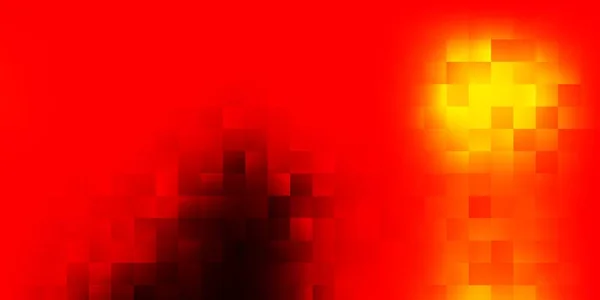 Темно Оранжевый Векторный Чехол Квадратном Стиле Простые Красочные Прямоугольники Градиентом — стоковый вектор