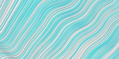 Kıvrımlı hafif Mavili vektör şablonu.