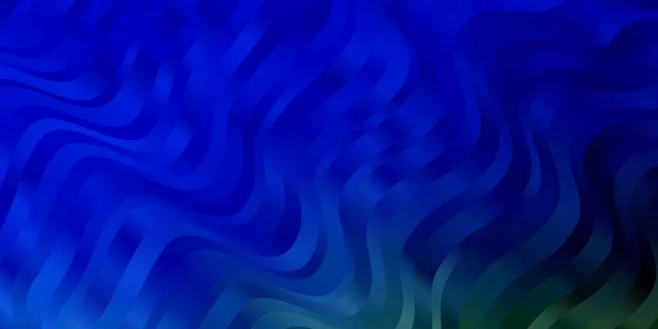 Синий Зеленый Векторный Фон Линиями — стоковый вектор