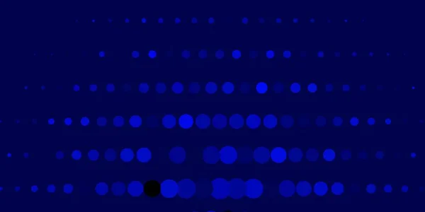 Темний Blue Векторне Компонування Колами — стоковий вектор