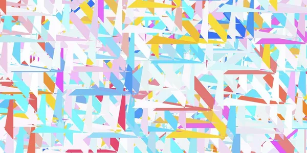 Шаблон Светлого Многоцветного Вектора Треугольными Фигурами Треугольные Фигуры Красочным Градиентом — стоковый вектор