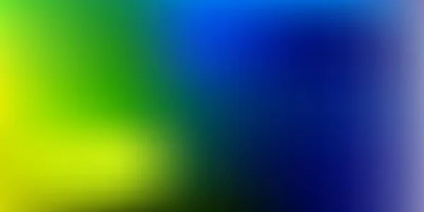 Lichtblauwe Groene Vector Abstracte Vervaging Tekening Kleurrijke Abstracte Illustratie Met — Stockvector