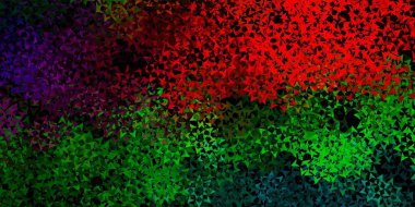 Üçgen biçiminde hafif BLUE vektör dokusu. Renkli üçgenlerin olduğu bir resim. Web siteleri için desen.