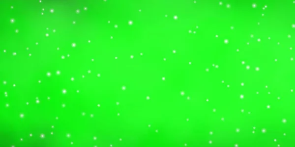 Modèle Vectoriel Vert Clair Avec Étoiles Abstraites — Image vectorielle