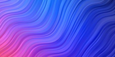 Açık Mavi, kırmızı çizgili vektör deseni.