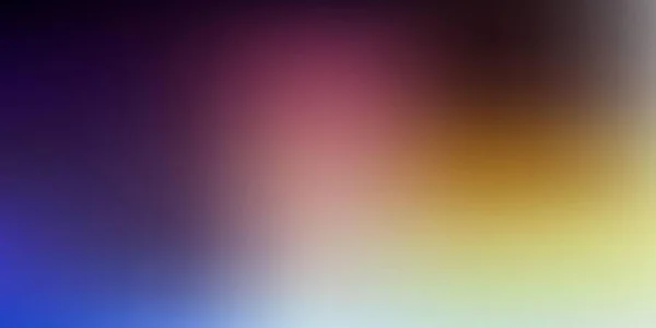 Dunkelblauer Gelber Vektor Verschwommener Hintergrund Bunte Illustration Mit Farbverlauf Halbton — Stockvektor