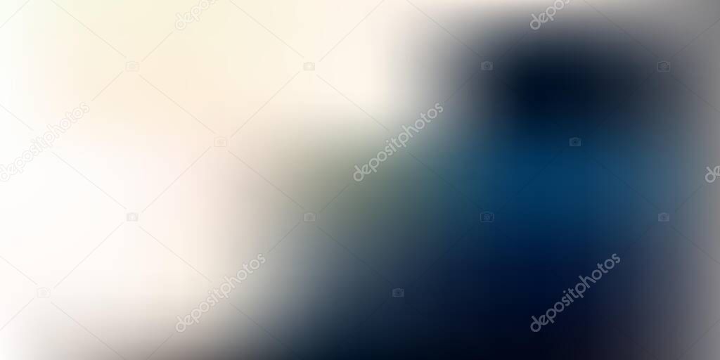 Dark blue vector blurred pattern. Colorful illustration with gradient in abstract style. Smart pattern for websites.