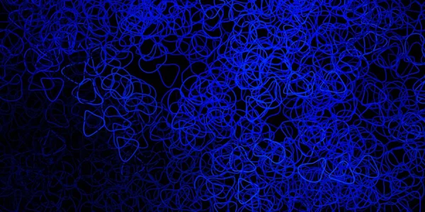 Dark Blue Vector Texture Memphis Shapes Πολύχρωμες Αφηρημένες Μορφές Κλίση — Διανυσματικό Αρχείο