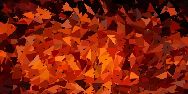 Темно Рожева Векторна Текстура Трикутника Градієнтна Ілюстрація Полігональному Стилі Трикутниками — стоковий вектор