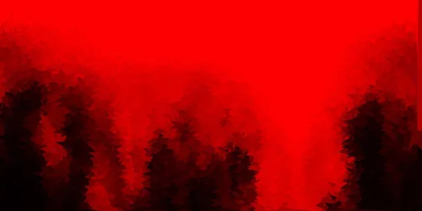 Темно Червоне Векторне Градієнтне Компонування Багатокутника Ілюстрація Розбитому Скляному Стилі — стоковий вектор