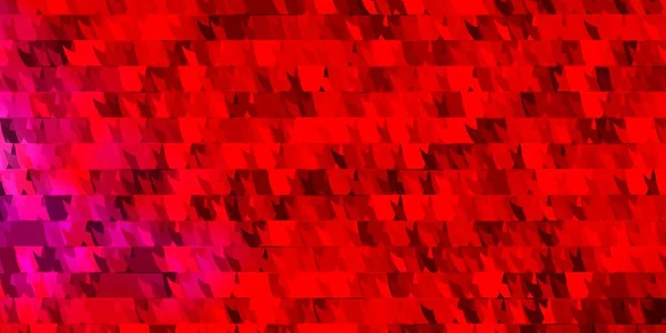 Luz Fondo Vector Rojo Con Líneas Triángulos Diseño Inteligente Estilo — Archivo Imágenes Vectoriales