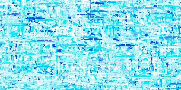 Textura Vectorial Azul Claro Con Estilo Triangular Ilustración Abstracta Moderna — Vector de stock