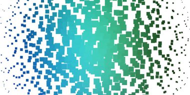 Açık Mavi, dikdörtgen biçiminde yeşil vektör dokusu.