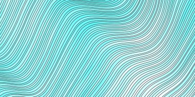 Açık Mavi, çizgileri olan yeşil vektör şablonu.